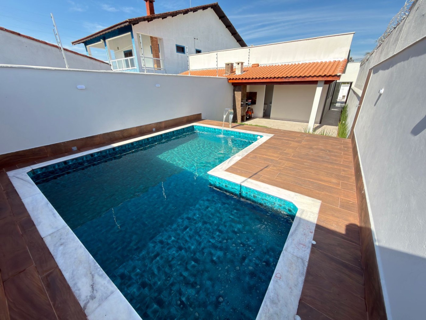 Casa com piscina no Cibratel 2, Itanhaém